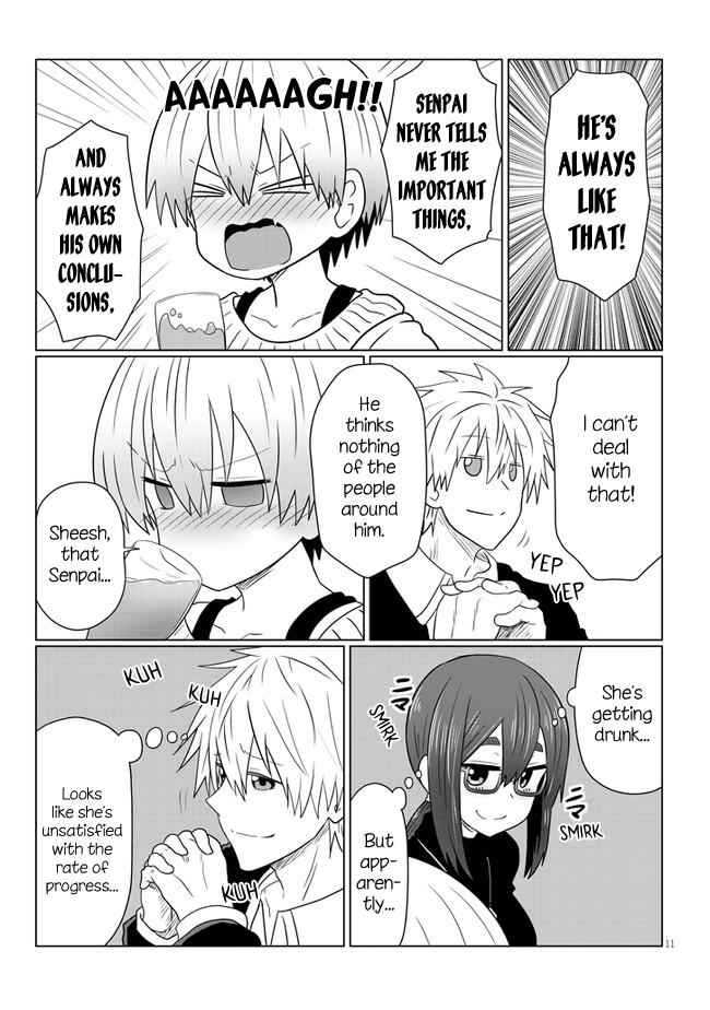 Uzaki-Chan Wa Asobitai! Chapter 60 page 11