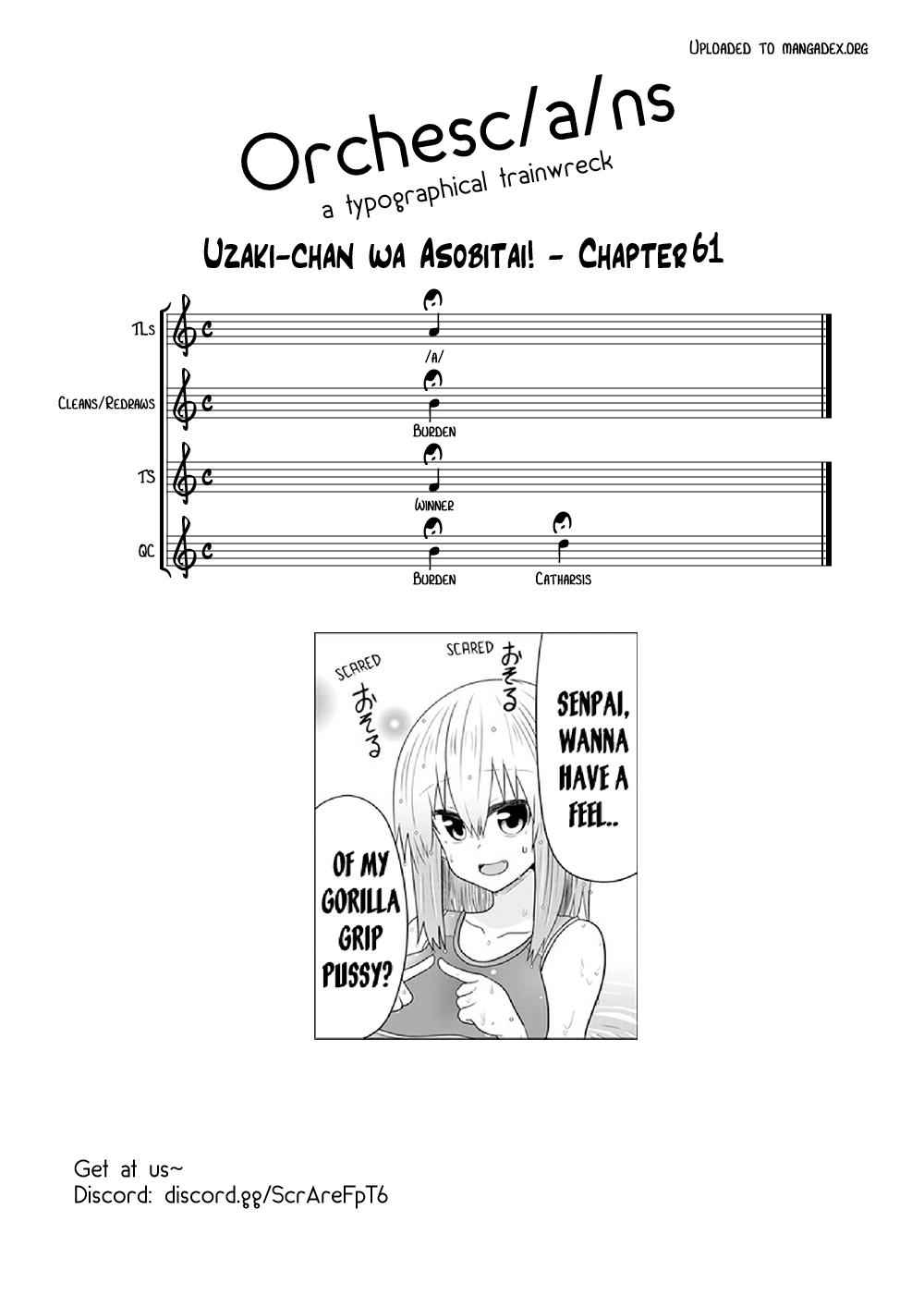 Uzaki-Chan Wa Asobitai! Chapter 61 page 13