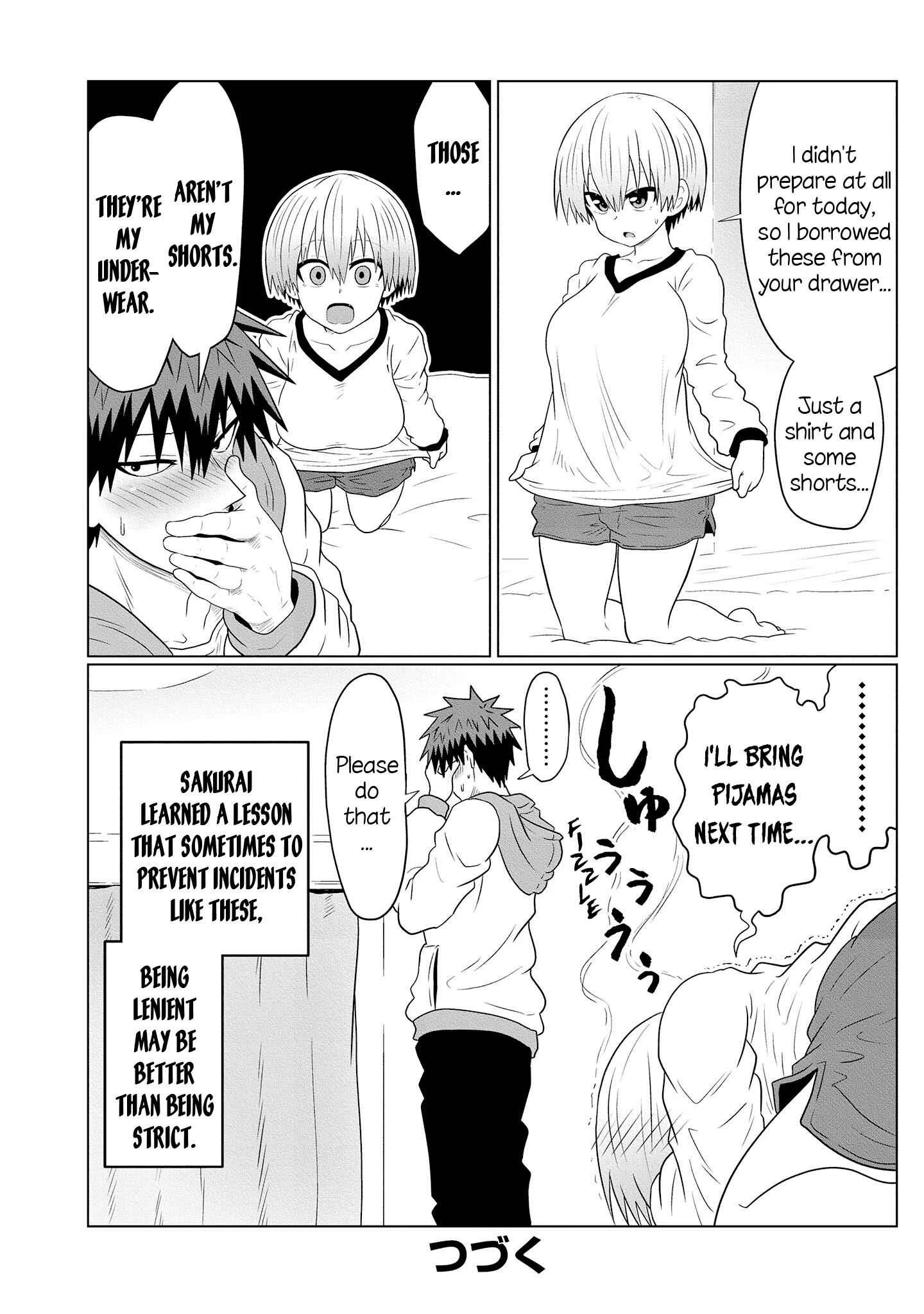 Uzaki-Chan Wa Asobitai! Chapter 61.5 page 16