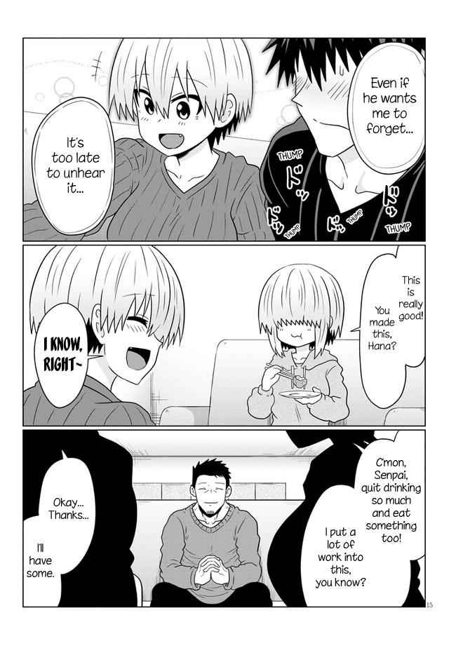 Uzaki-Chan Wa Asobitai! Chapter 65 page 15