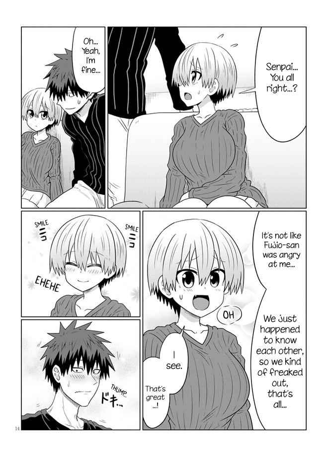 Uzaki-Chan Wa Asobitai! Chapter 65 page 14