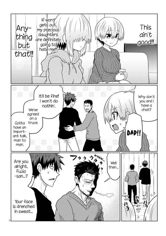 Uzaki-Chan Wa Asobitai! Chapter 65 page 8