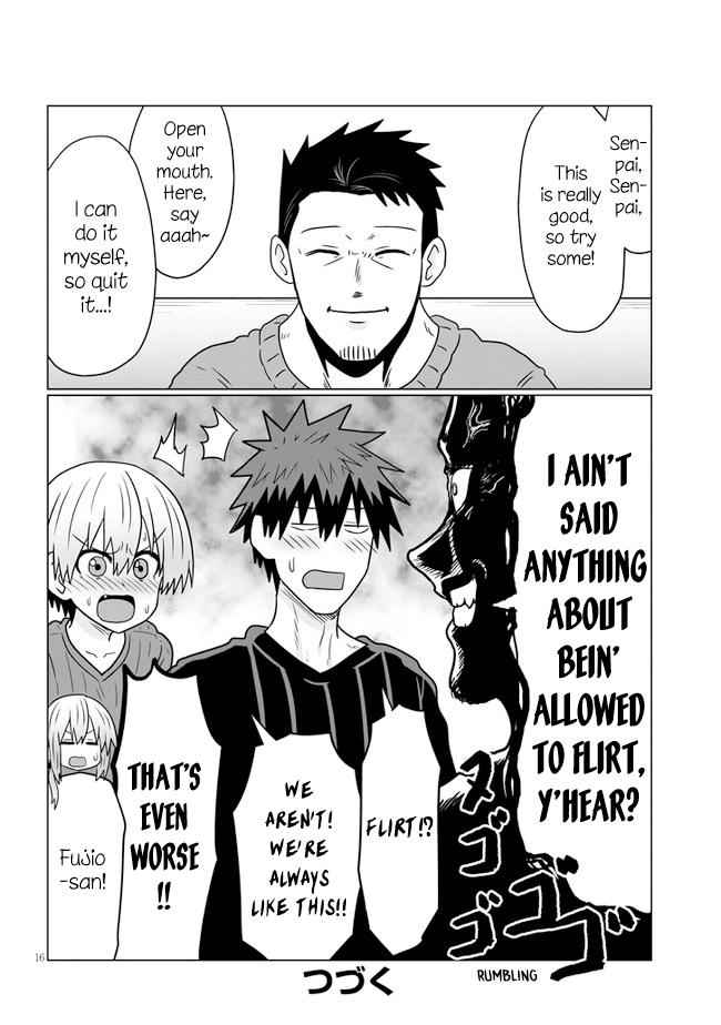 Uzaki-Chan Wa Asobitai! Chapter 65 page 16