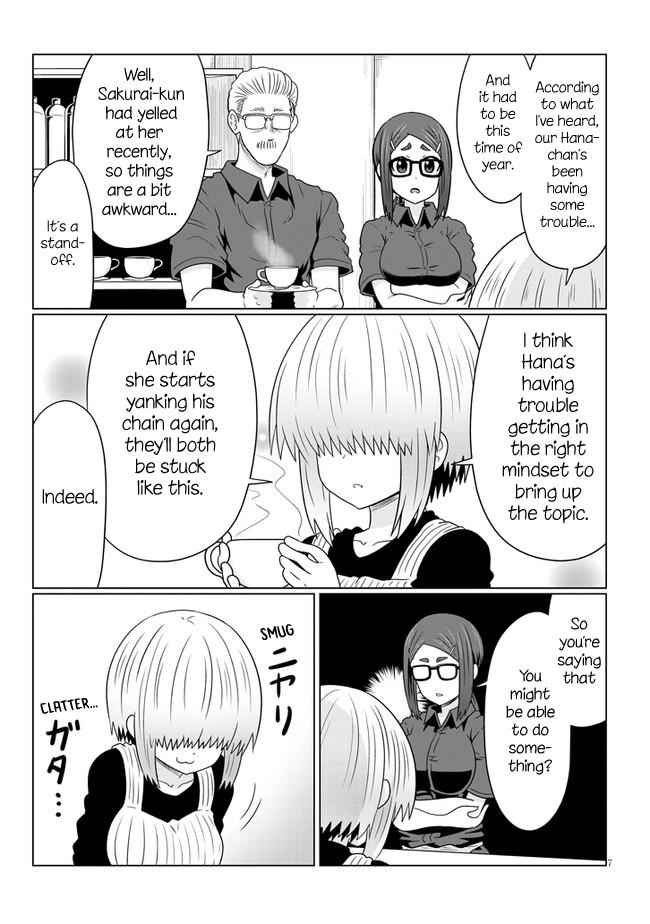 Uzaki-Chan Wa Asobitai! Chapter 64 page 7