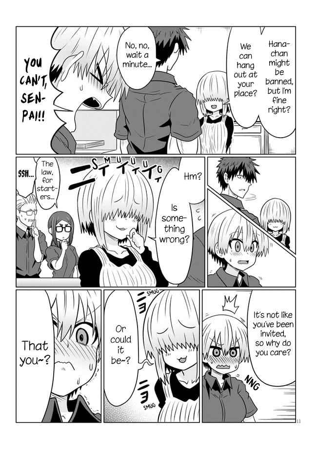 Uzaki-Chan Wa Asobitai! Chapter 64 page 11