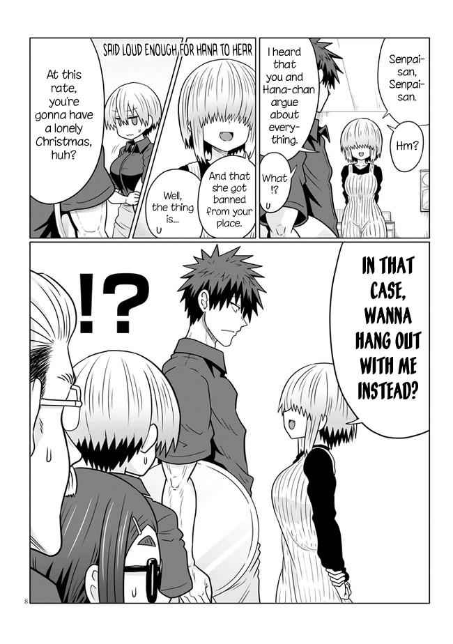 Uzaki-Chan Wa Asobitai! Chapter 64 page 8