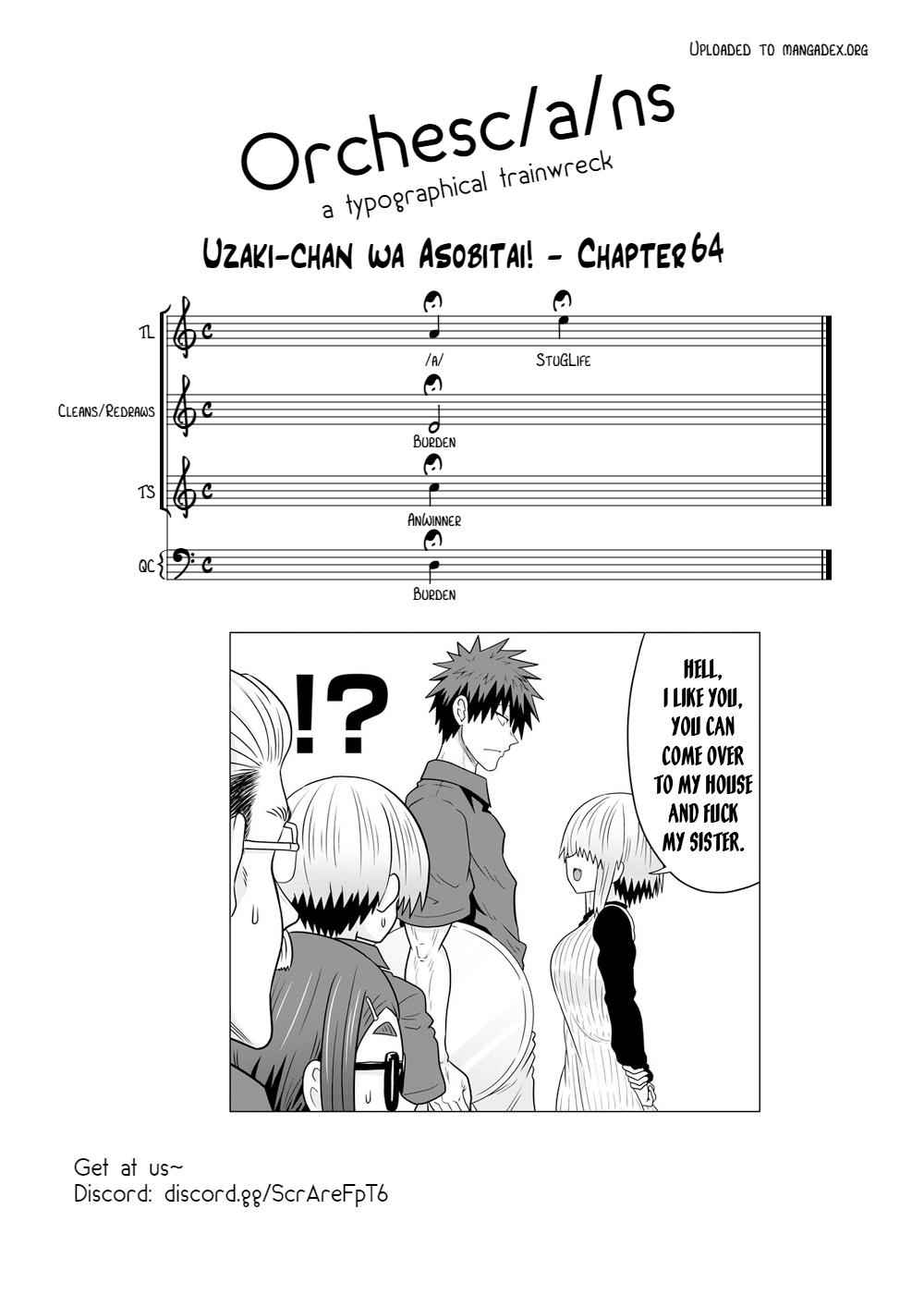 Uzaki-Chan Wa Asobitai! Chapter 64 page 17