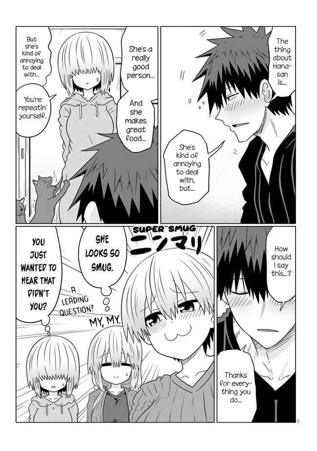 Uzaki-Chan Wa Asobitai! Chapter 66.2 page 5