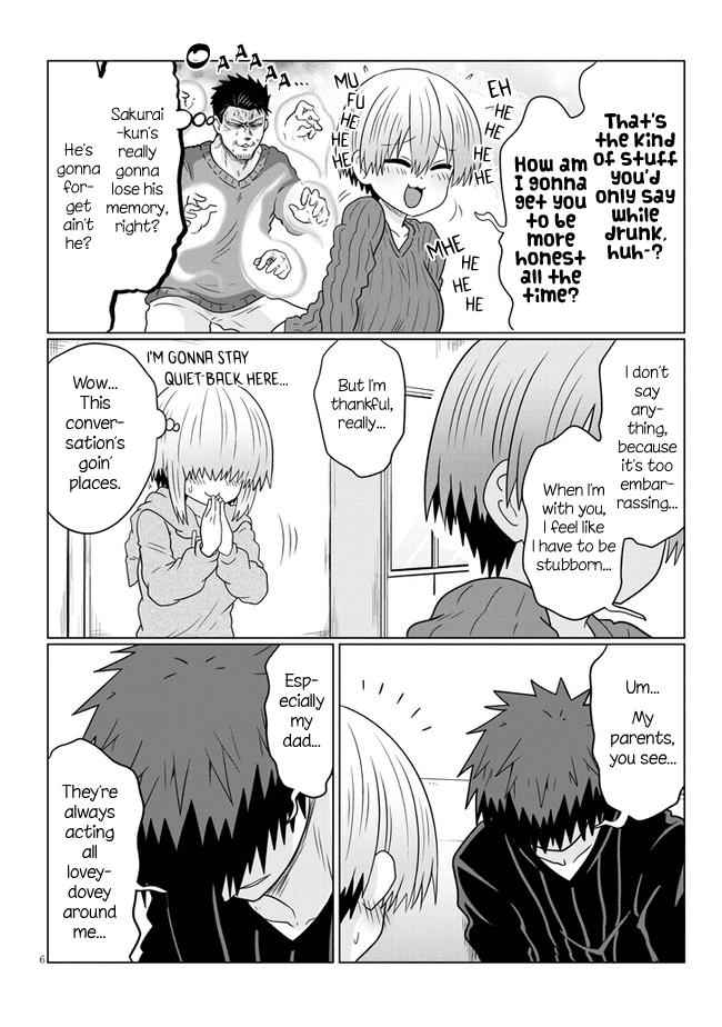 Uzaki-Chan Wa Asobitai! Chapter 66.2 page 6