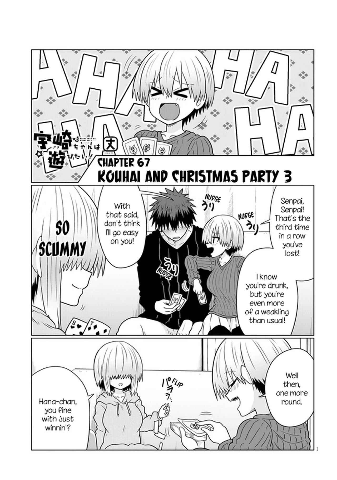 Uzaki-Chan Wa Asobitai! Chapter 67 page 1
