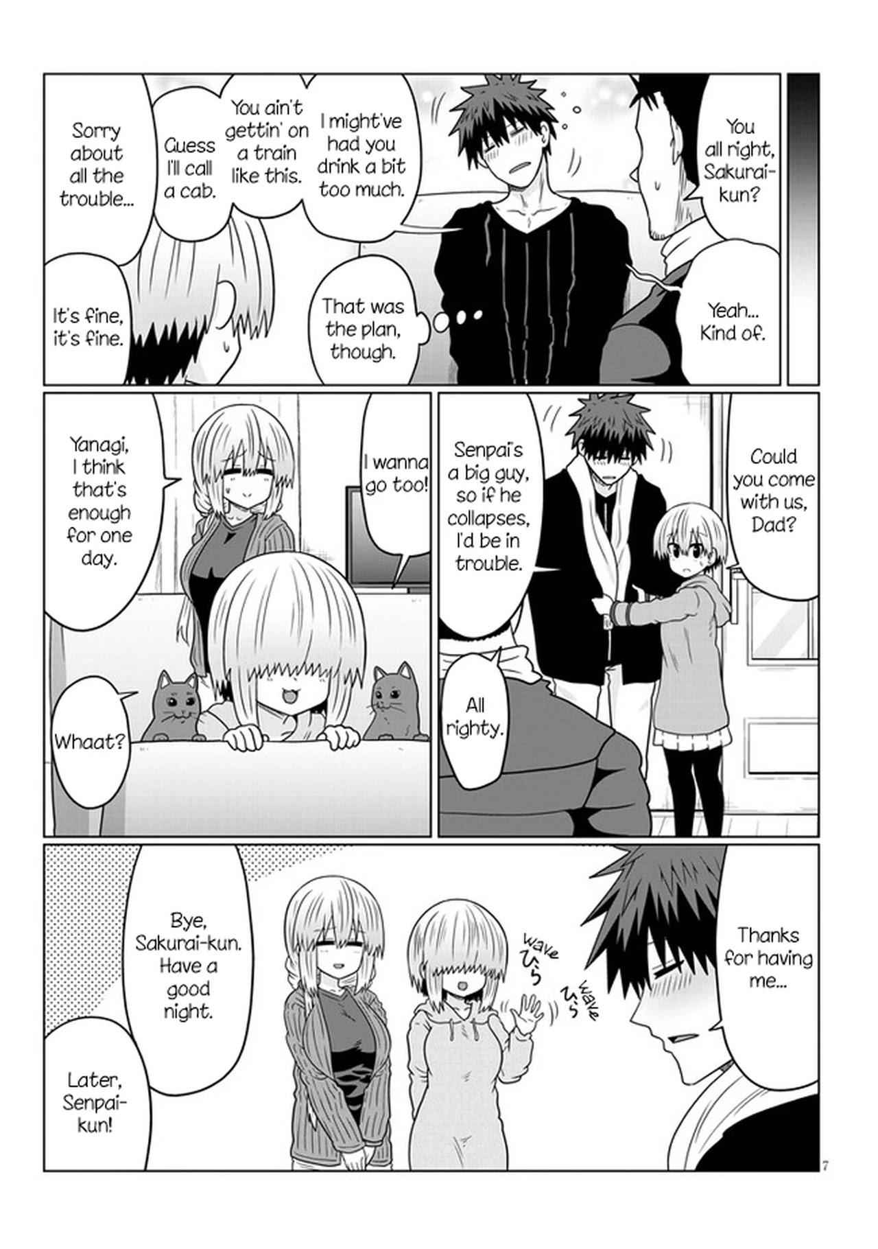 Uzaki-Chan Wa Asobitai! Chapter 67 page 7