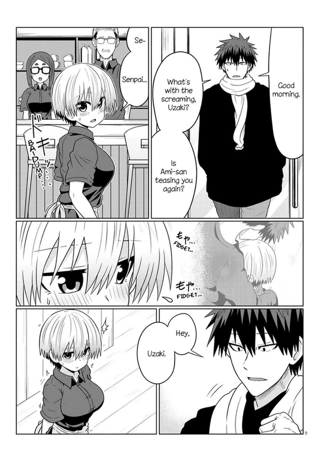 Uzaki-Chan Wa Asobitai! Chapter 68 page 9