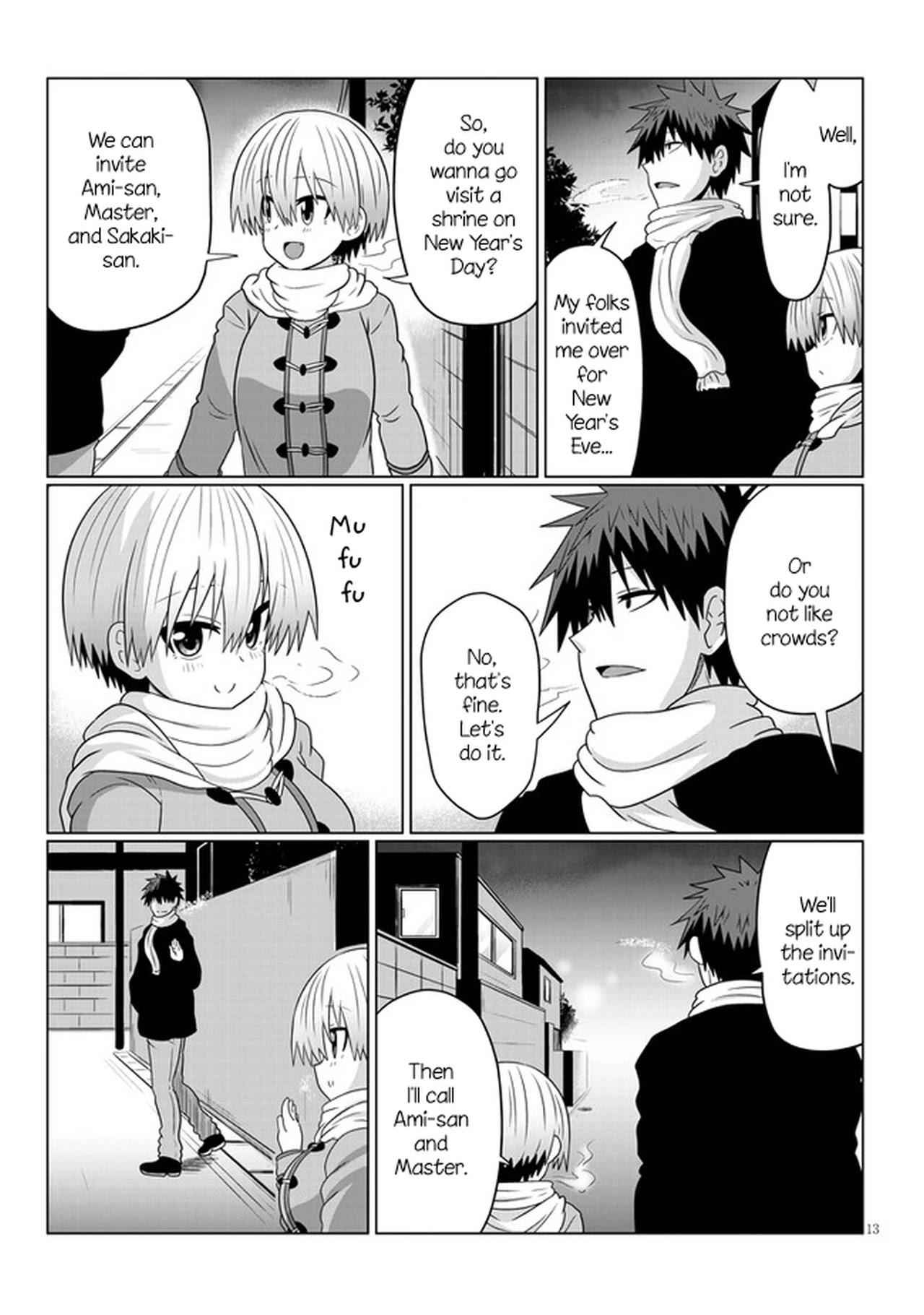 Uzaki-Chan Wa Asobitai! Chapter 68 page 13
