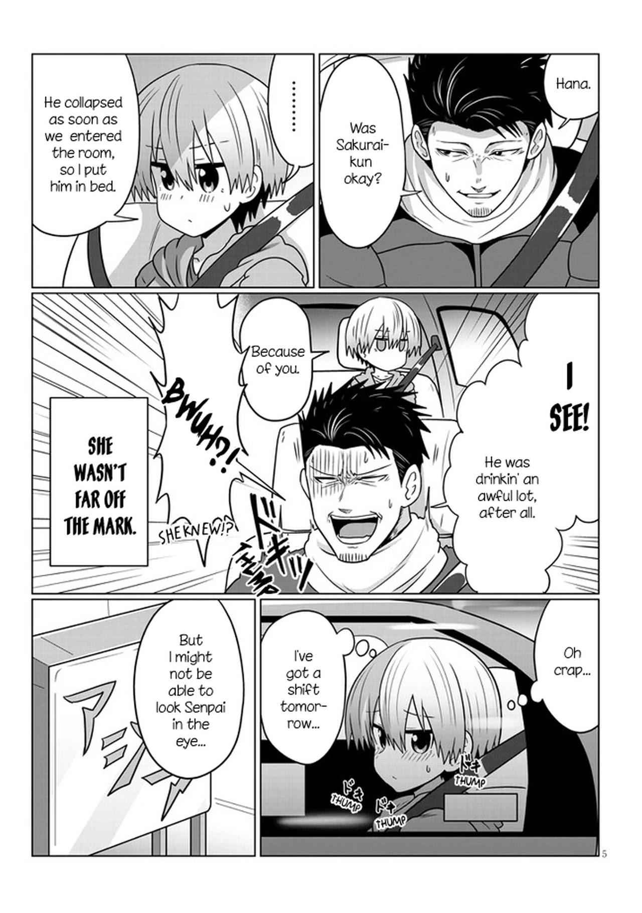 Uzaki-Chan Wa Asobitai! Chapter 68 page 5