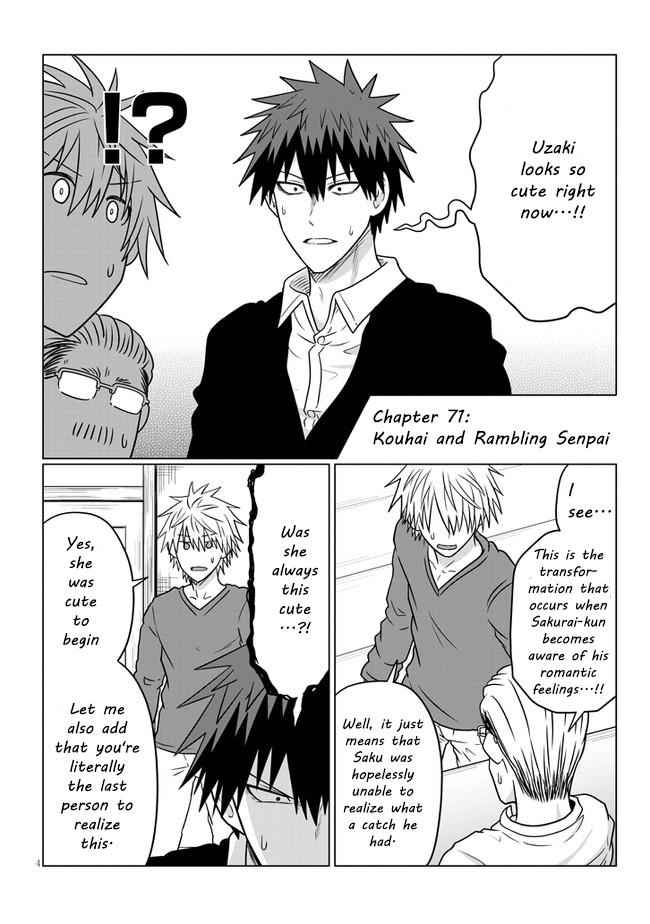 Uzaki-Chan Wa Asobitai! Chapter 71 page 4