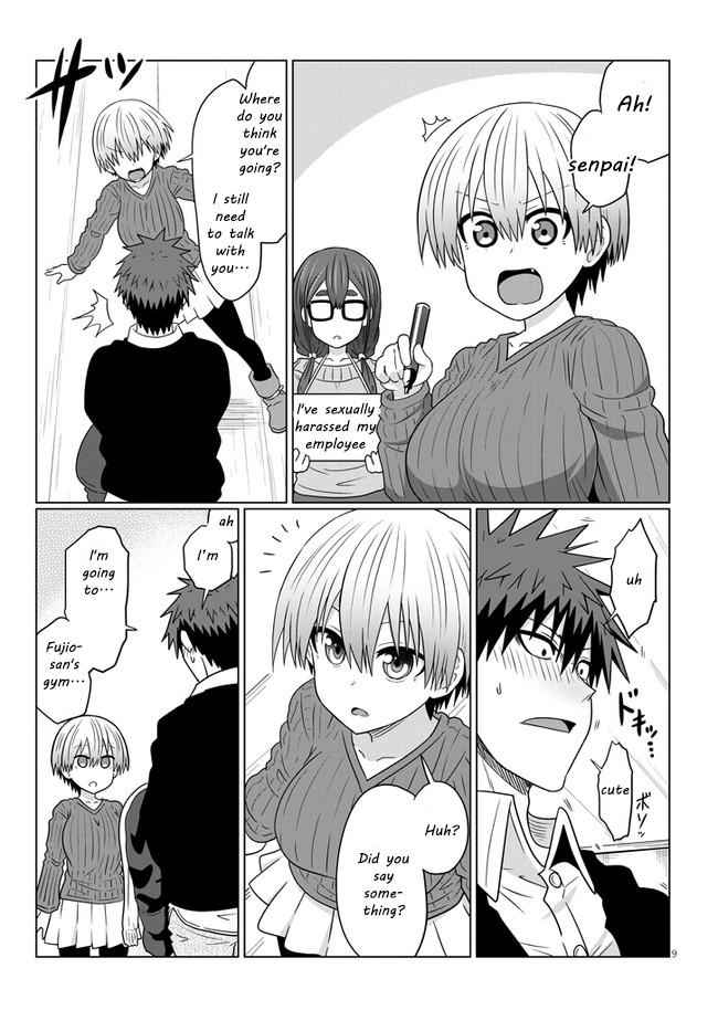 Uzaki-Chan Wa Asobitai! Chapter 71 page 9