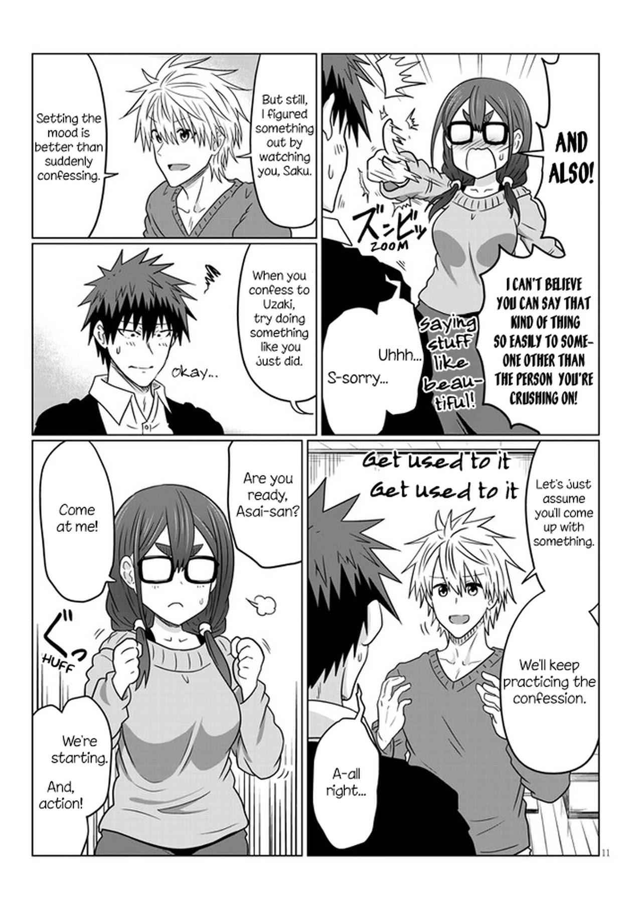 Uzaki-Chan Wa Asobitai! Chapter 70 page 11