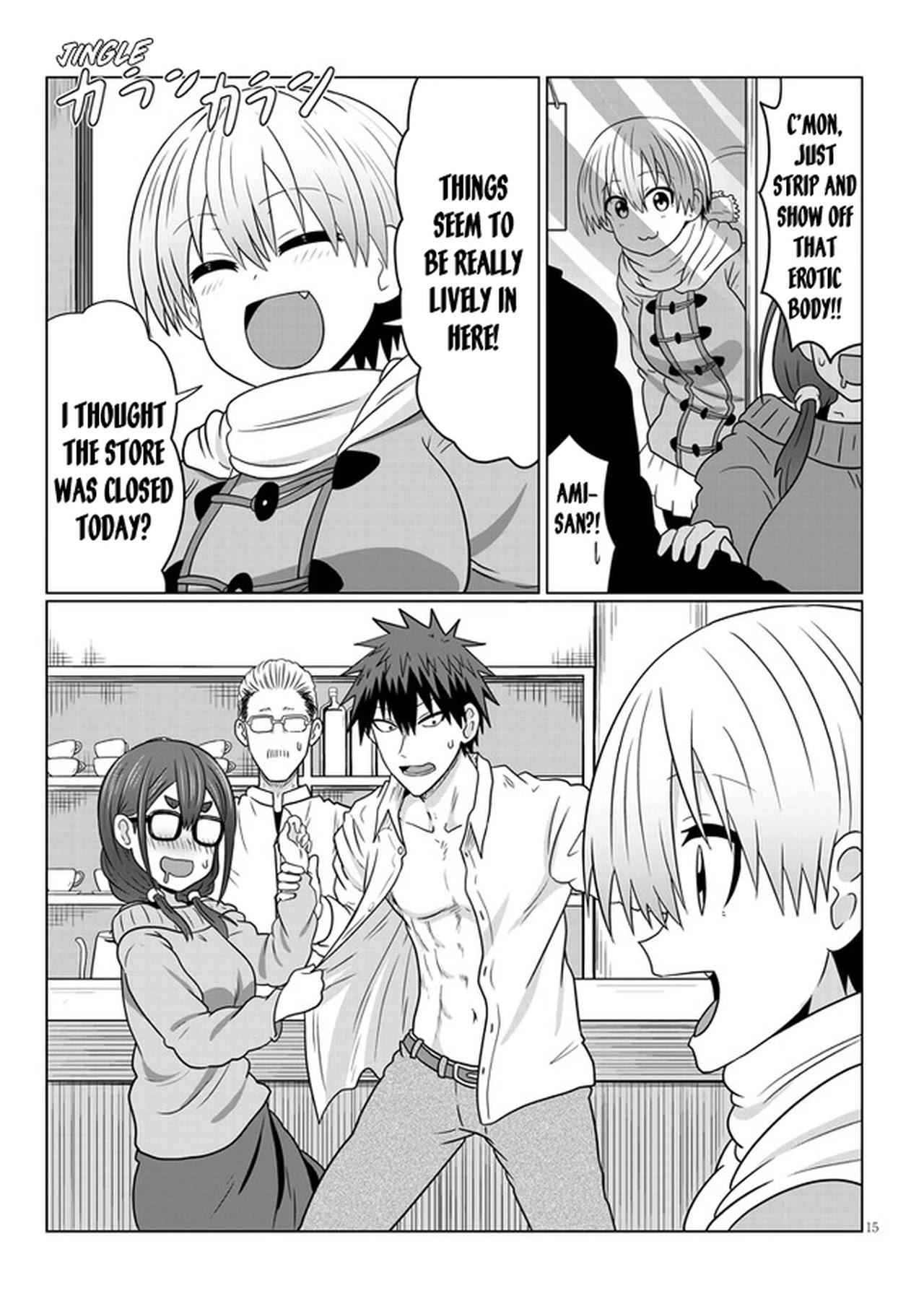 Uzaki-Chan Wa Asobitai! Chapter 70 page 15