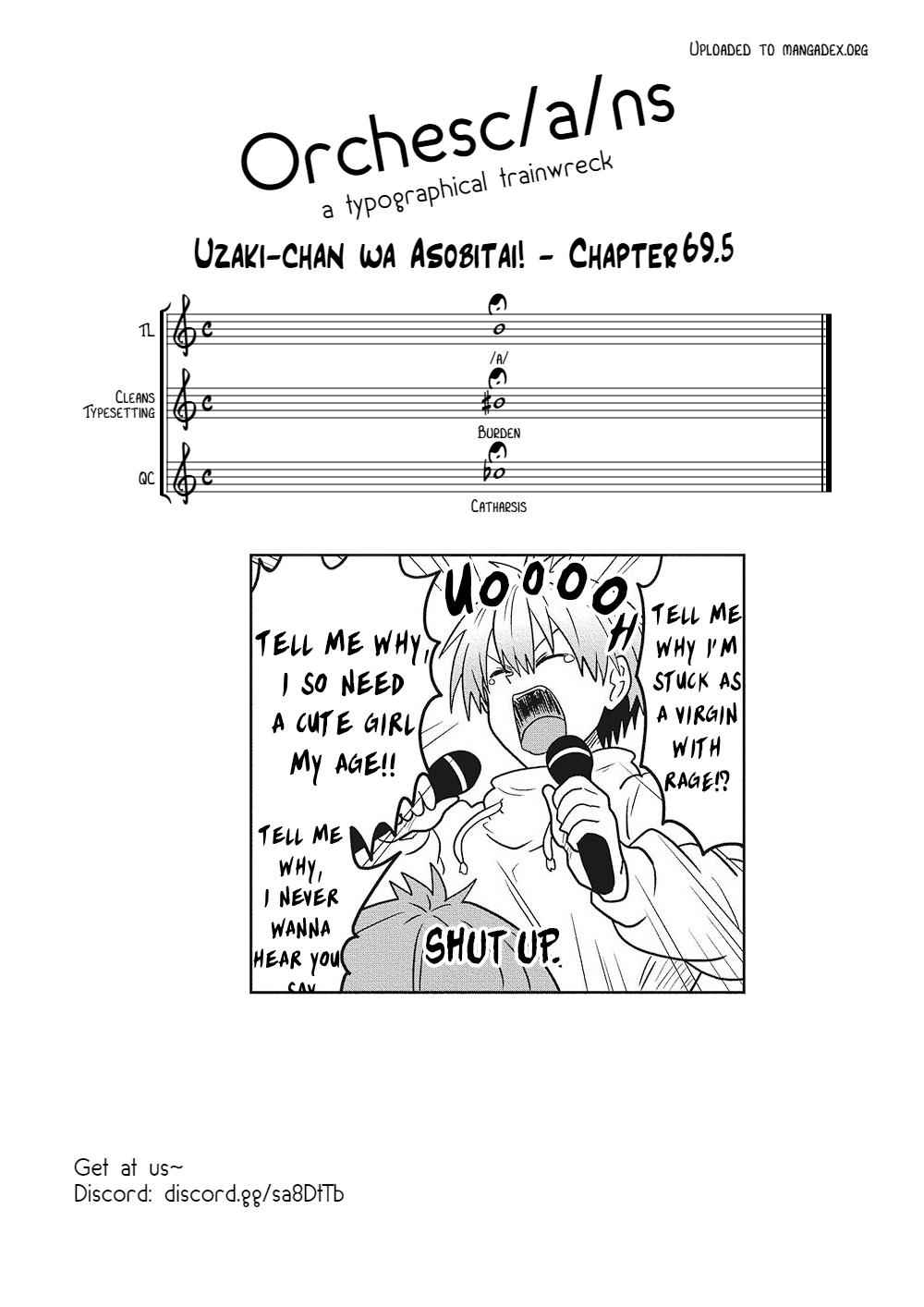 Uzaki-Chan Wa Asobitai! Chapter 69.5 page 18