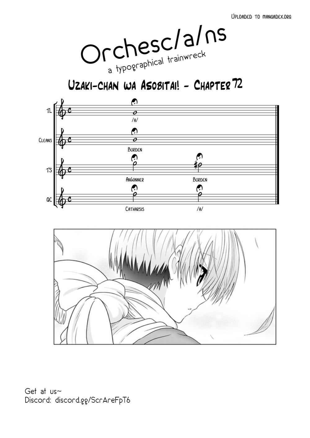 Uzaki-Chan Wa Asobitai! Chapter 72 page 17