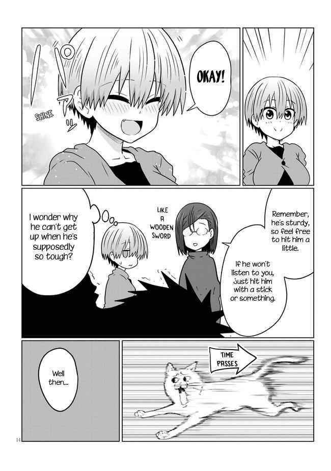 Uzaki-Chan Wa Asobitai! Chapter 76 page 14
