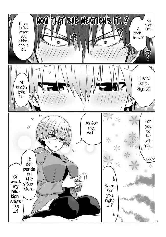 Uzaki-Chan Wa Asobitai! Chapter 75 page 13