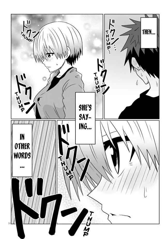 Uzaki-Chan Wa Asobitai! Chapter 75 page 14