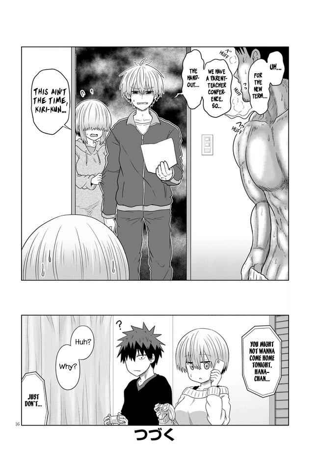 Uzaki-Chan Wa Asobitai! Chapter 79 page 16