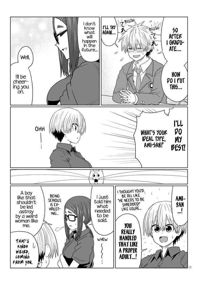 Uzaki-Chan Wa Asobitai! Chapter 82 page 13