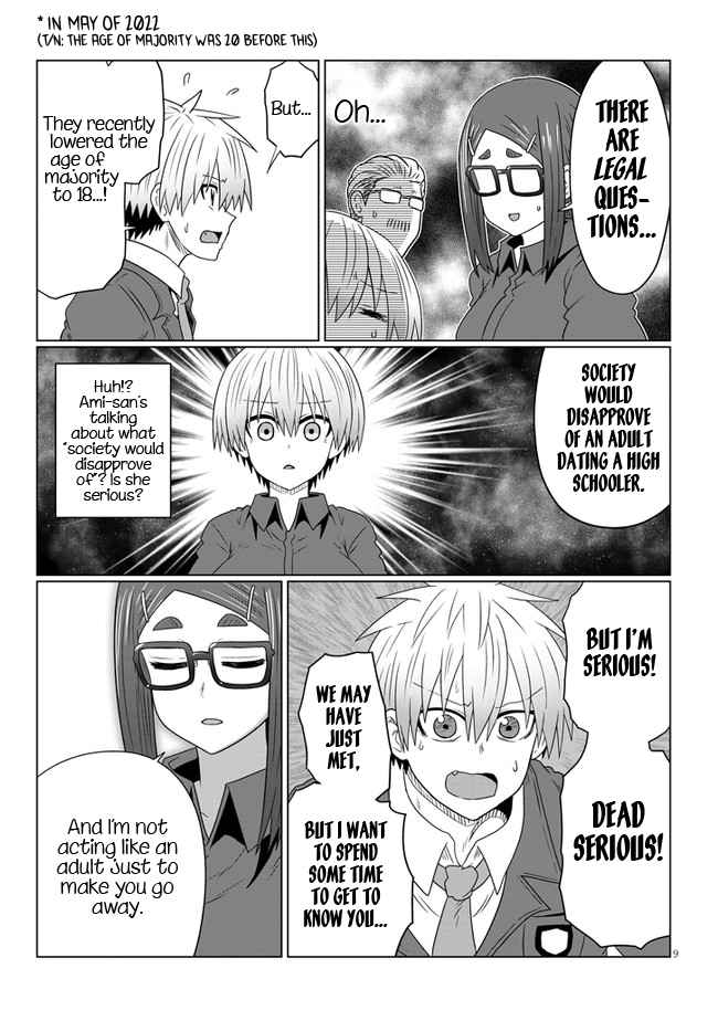 Uzaki-Chan Wa Asobitai! Chapter 82 page 9
