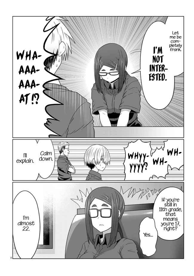 Uzaki-Chan Wa Asobitai! Chapter 82 page 8
