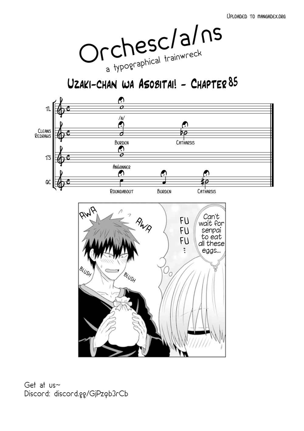 Uzaki-Chan Wa Asobitai! Chapter 85 page 13
