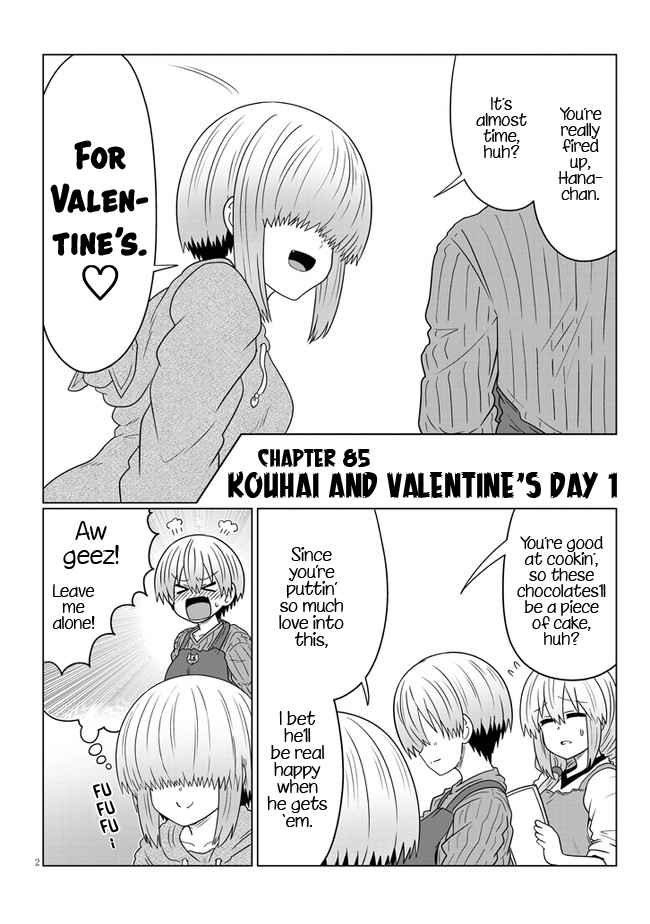 Uzaki-Chan Wa Asobitai! Chapter 85 page 2