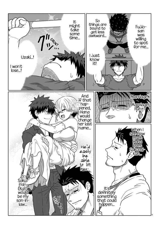 Uzaki-Chan Wa Asobitai! Chapter 89 page 9