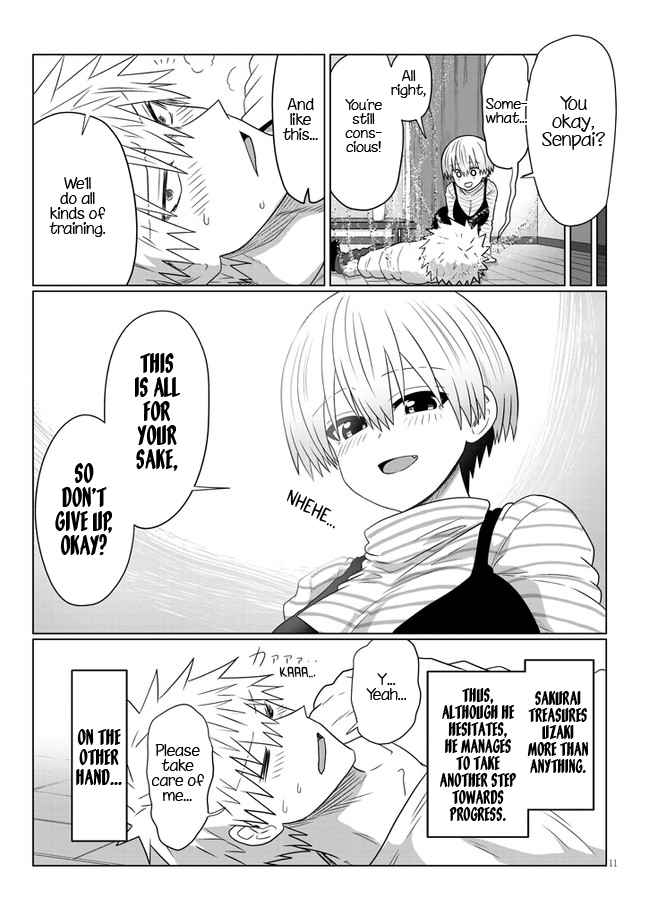 Uzaki-Chan Wa Asobitai! Chapter 87 page 11
