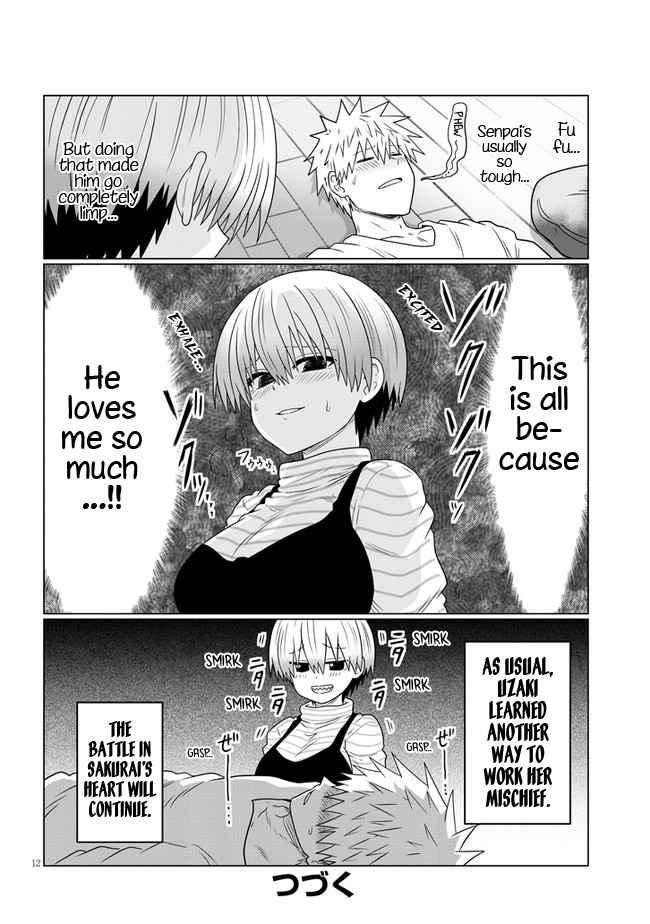 Uzaki-Chan Wa Asobitai! Chapter 87 page 12