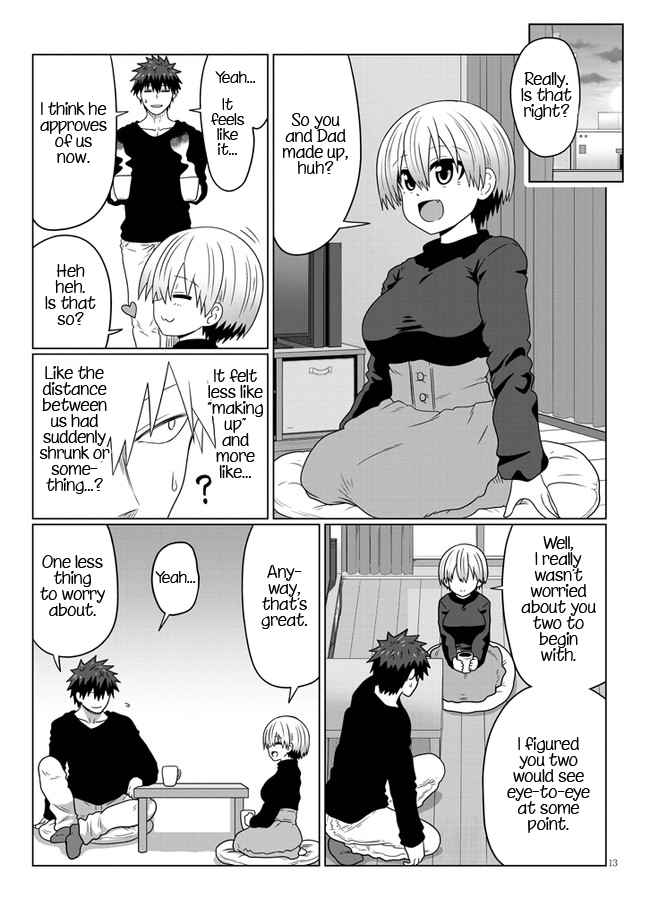 Uzaki-Chan Wa Asobitai! Chapter 89 page 13