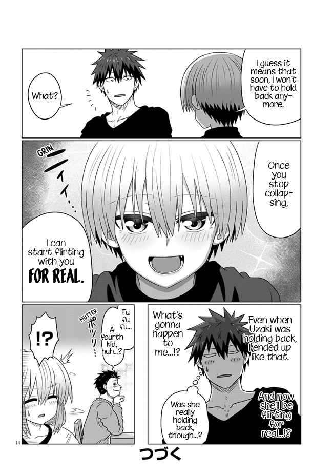 Uzaki-Chan Wa Asobitai! Chapter 89 page 14