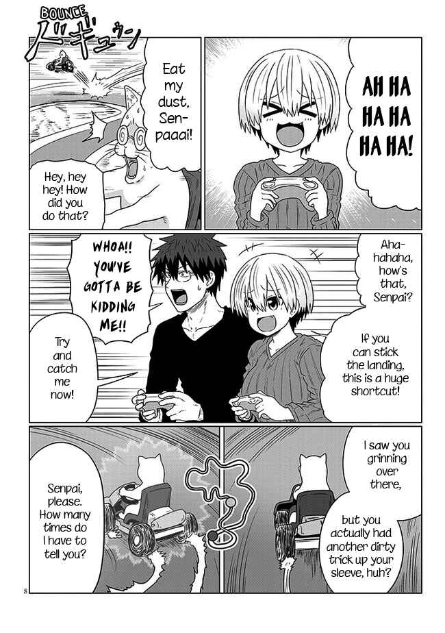 Uzaki-Chan Wa Asobitai! Chapter 90 page 8