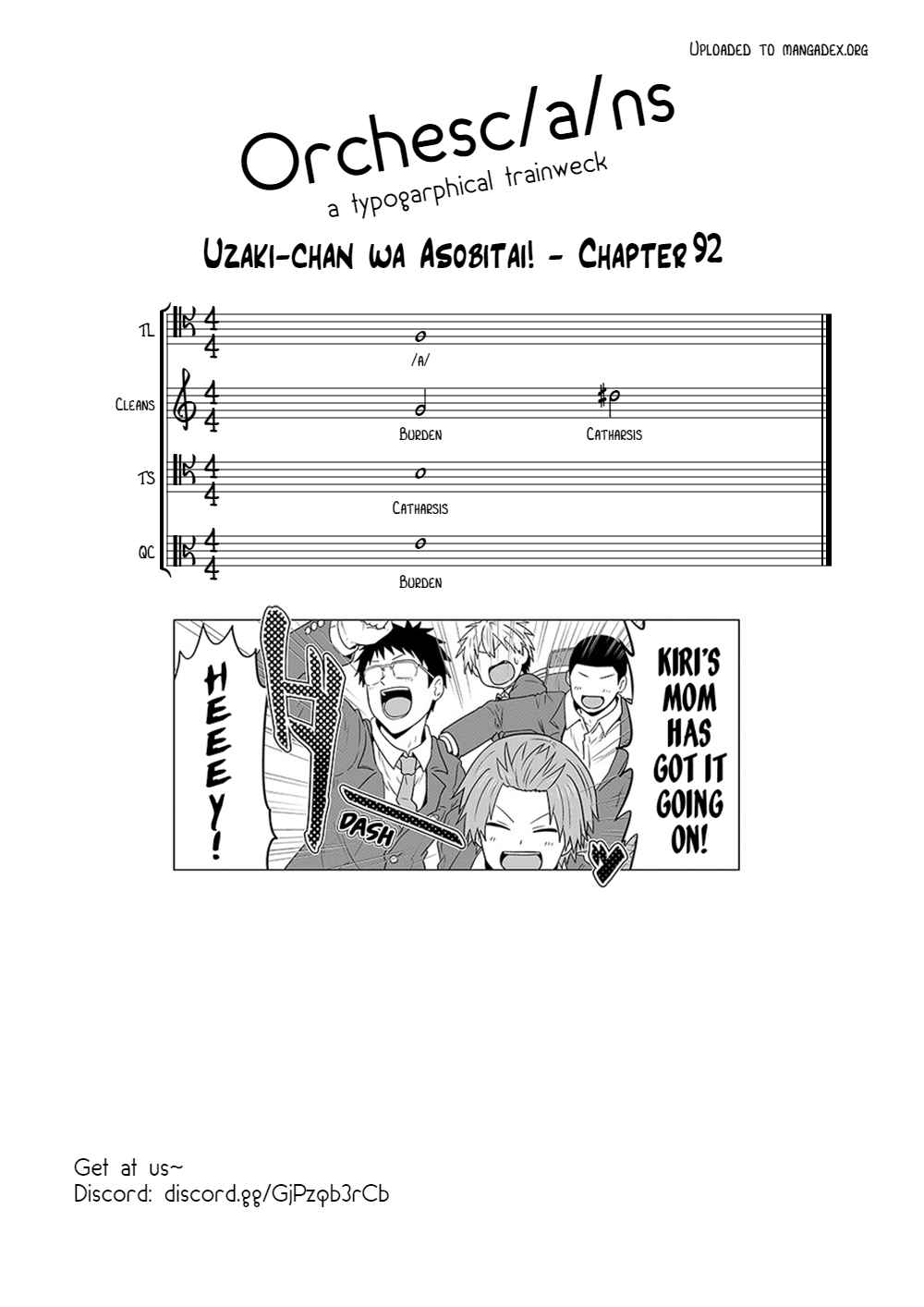 Uzaki-Chan Wa Asobitai! Chapter 92 page 13