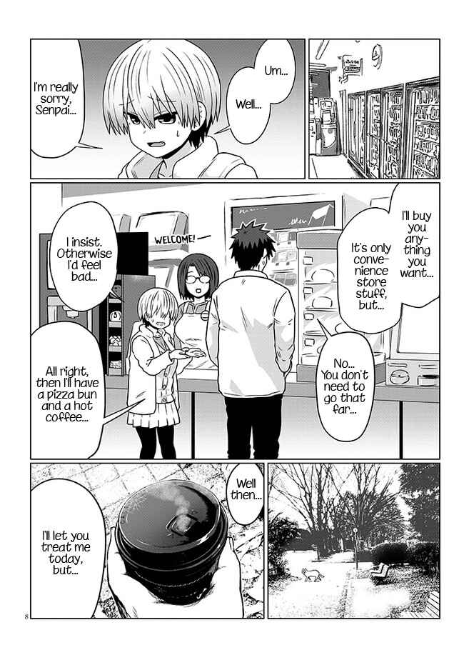 Uzaki-Chan Wa Asobitai! Chapter 92 page 8