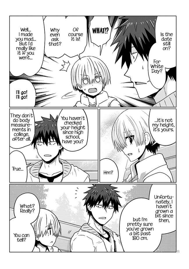 Uzaki-Chan Wa Asobitai! Chapter 92 page 11
