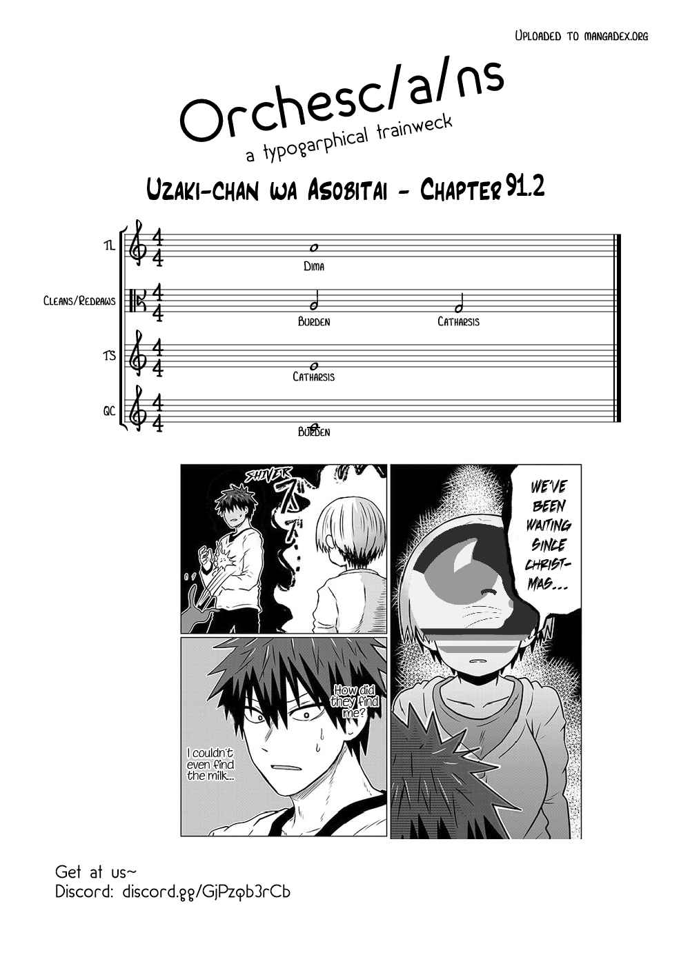 Uzaki-Chan Wa Asobitai! Chapter 91.2 page 8