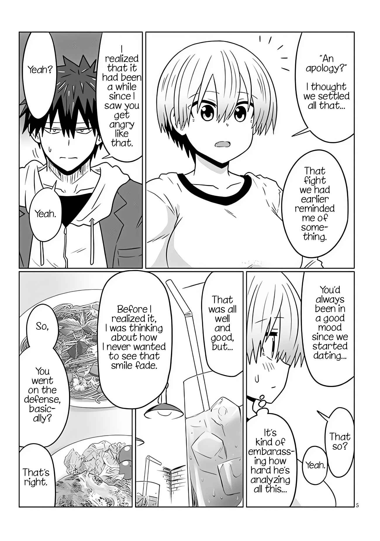 Uzaki-Chan Wa Asobitai! Chapter 93 page 5