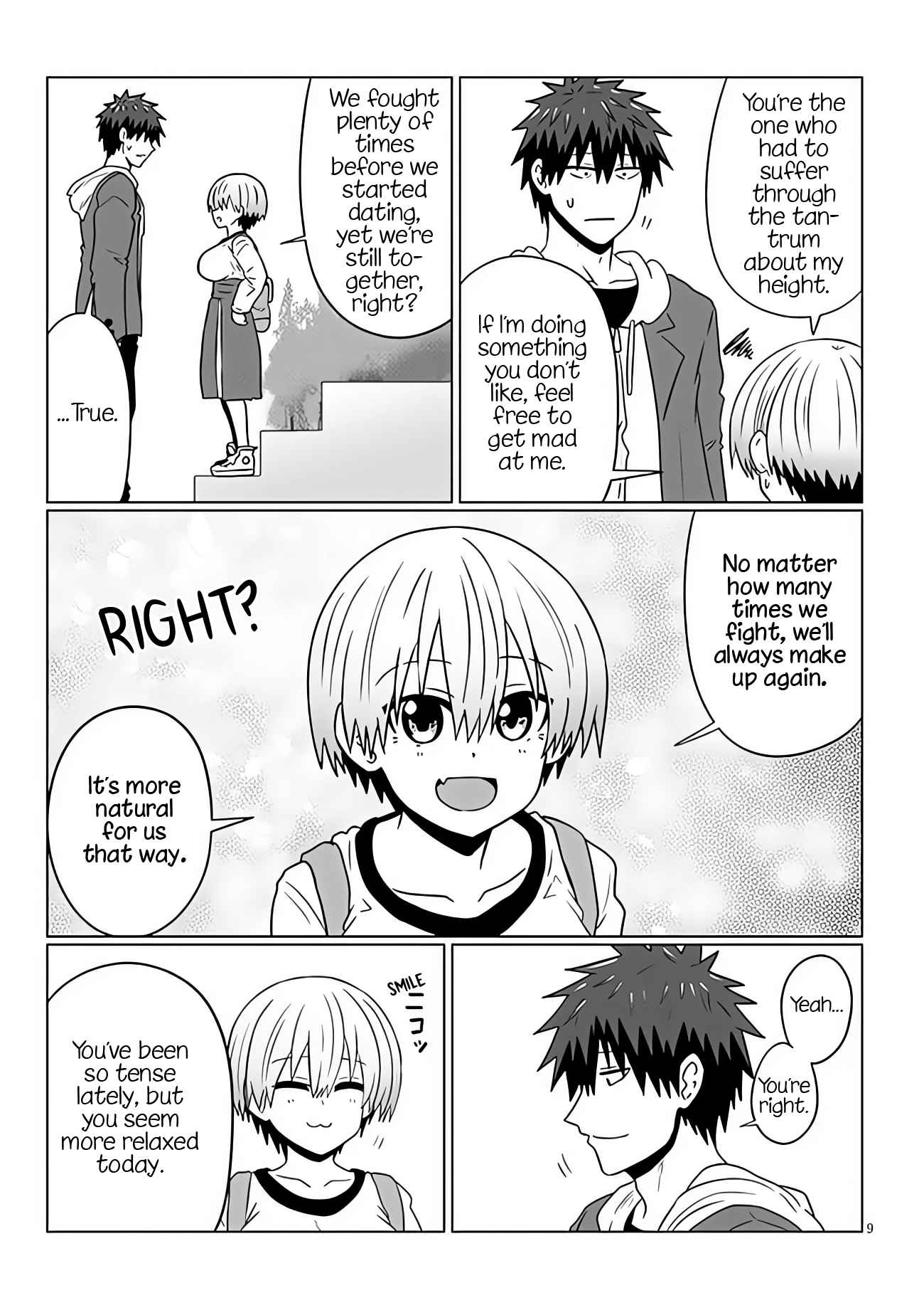 Uzaki-Chan Wa Asobitai! Chapter 93 page 9