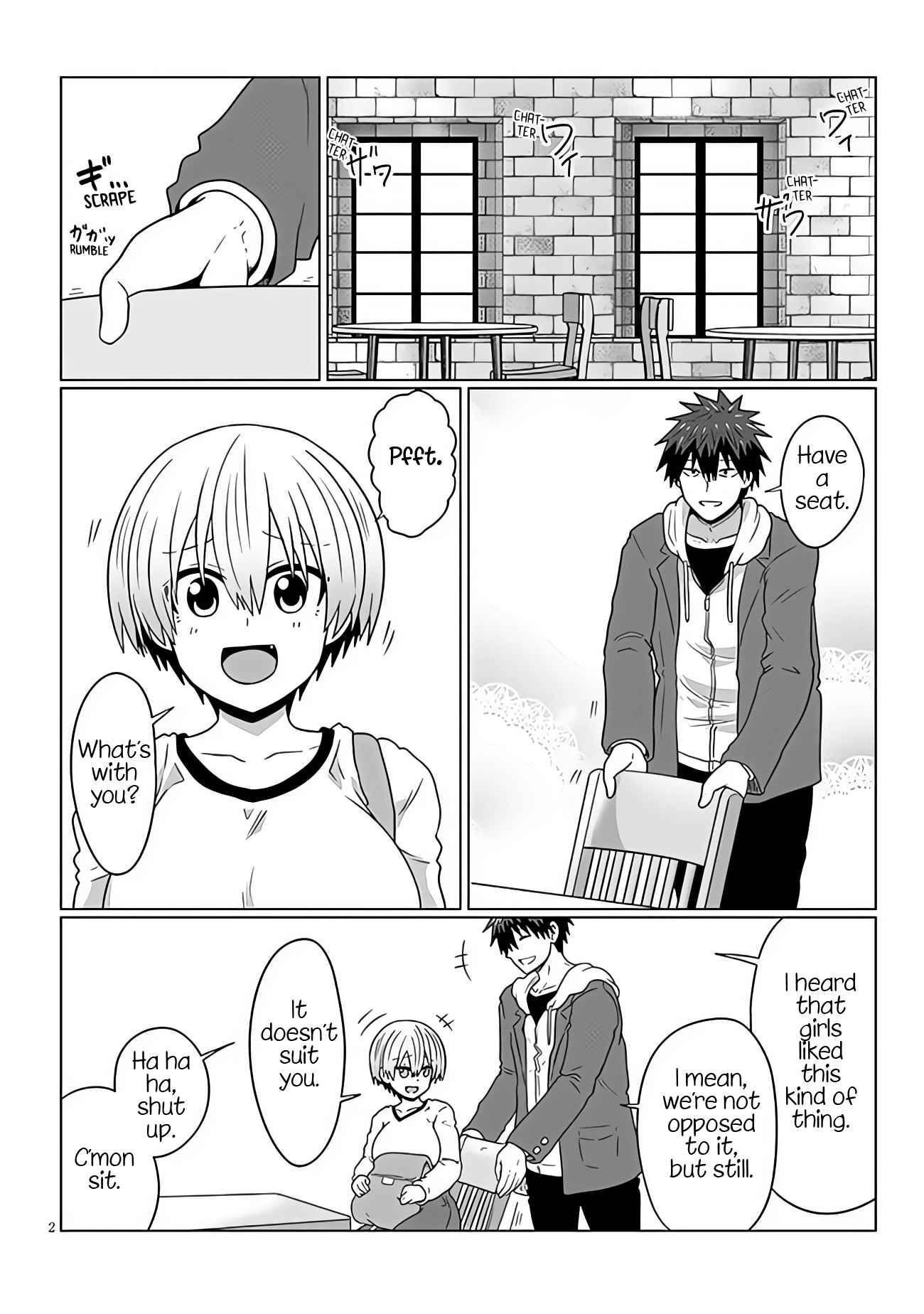 Uzaki-Chan Wa Asobitai! Chapter 93 page 2