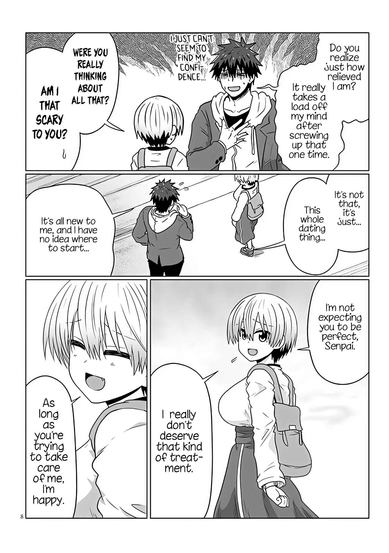 Uzaki-Chan Wa Asobitai! Chapter 93 page 8