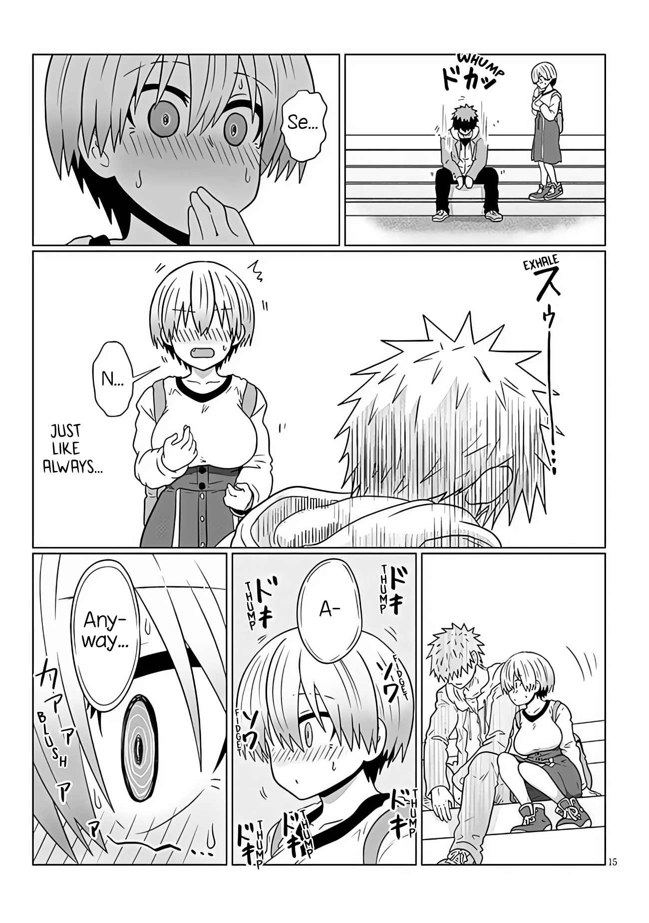 Uzaki-Chan Wa Asobitai! Chapter 93 page 14