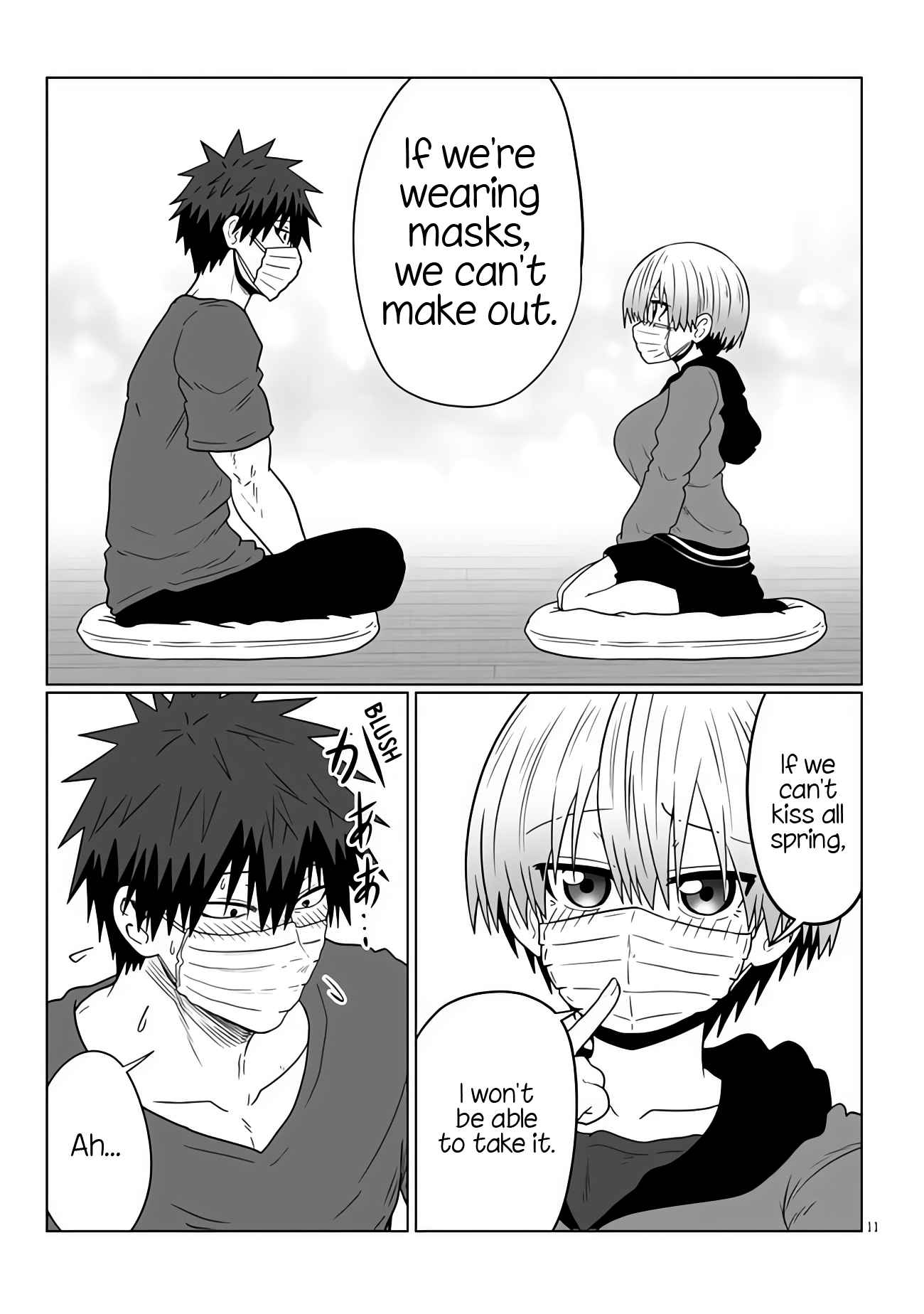 Uzaki-Chan Wa Asobitai! Chapter 97 page 11