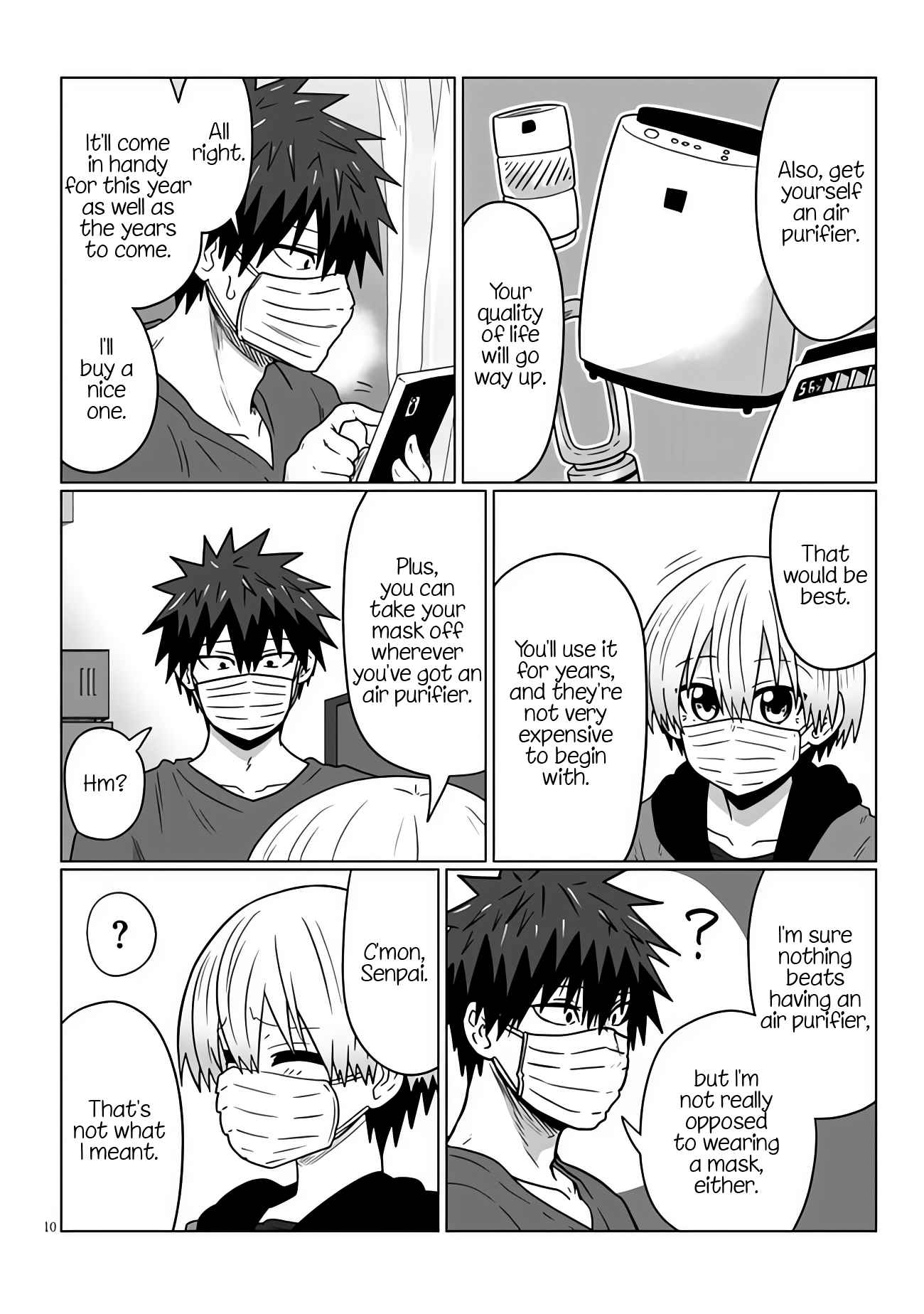 Uzaki-Chan Wa Asobitai! Chapter 97 page 10